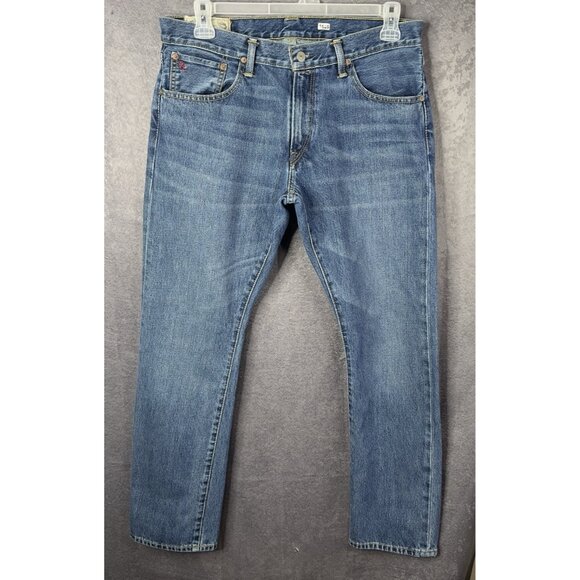 Mens Polo Ralph Lauren Jeans Cotton Size 33x30 actual (34Wx31L) - Picture 1 of 13